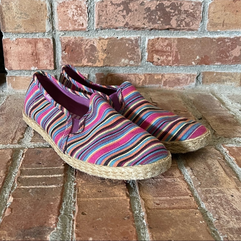 Keds Striped Espadrille Sneakers
